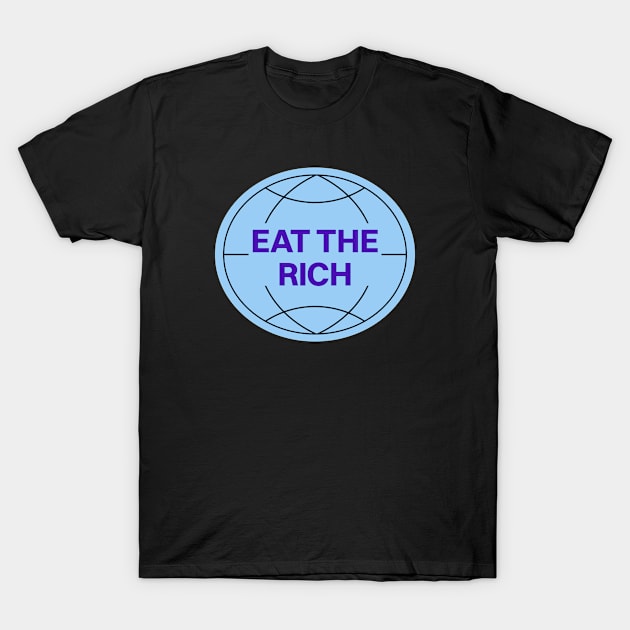 Eat The Rich T-Shirt by Football from the Left